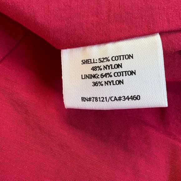 Eileen Fisher Pink Jacket Cotton Nylon Blend Italian Fabric Women's Size Med - Picture 11 of 12